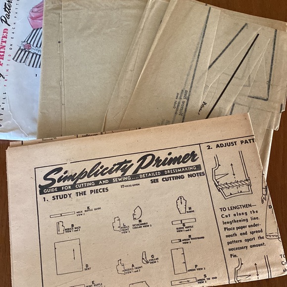 Vintage Simplicity Girls Costume Pattern - Picture 6 of 9